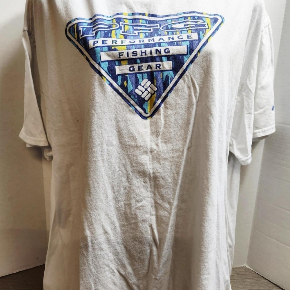 Columbia PFG Mens Short Sleeve T-shirt Size XXL